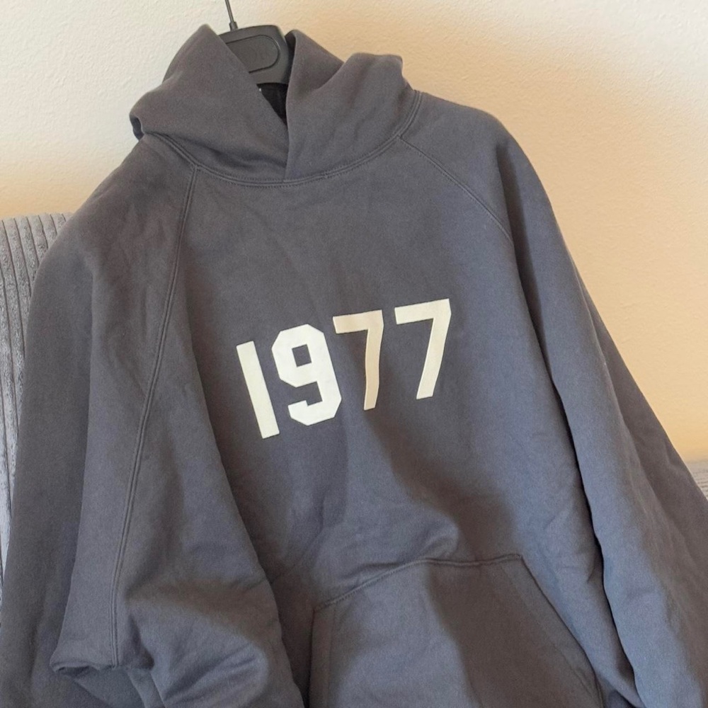 Essentials Men's Black Hoodie